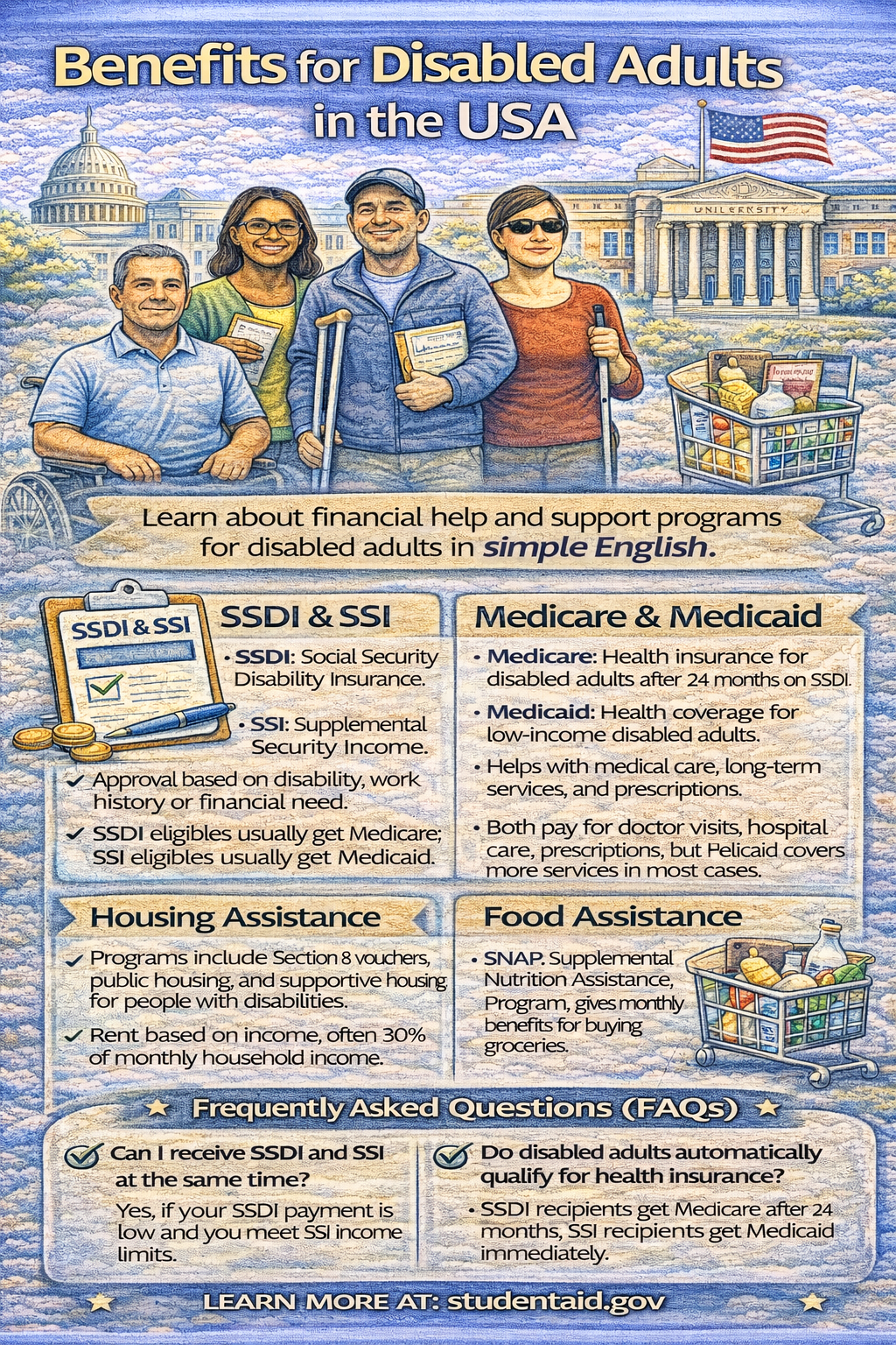 Government Benefits for Disabled Adults