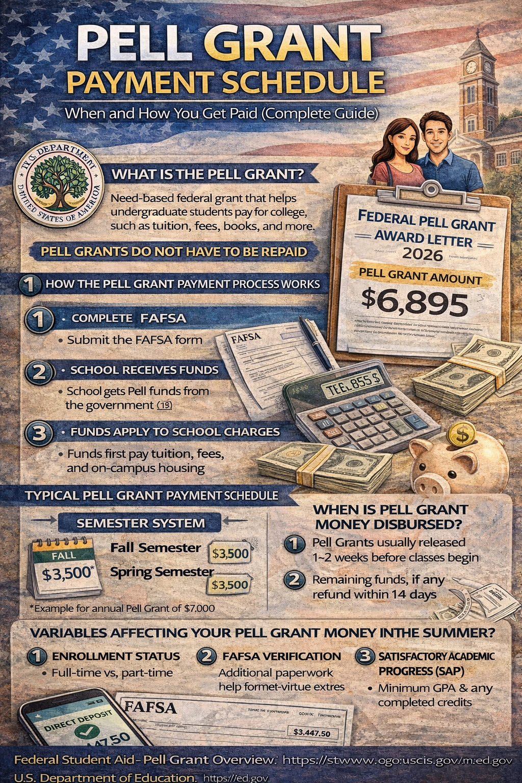 Pell Grant Payment Schedule