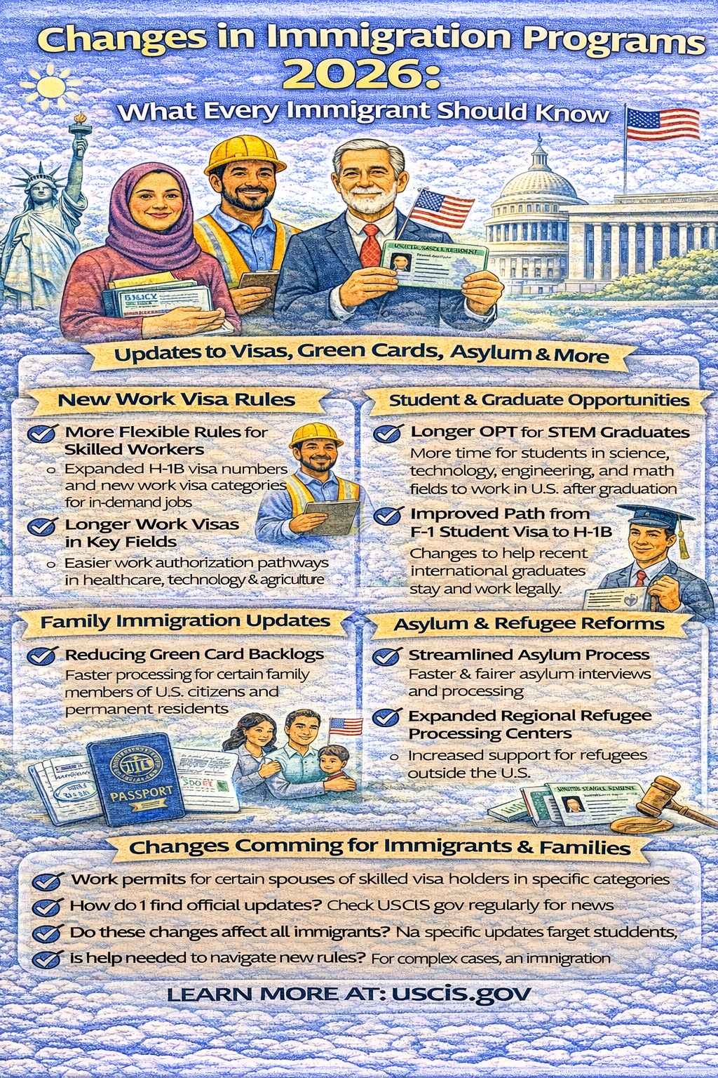 Changes in U.S. Immigration Programs 2026