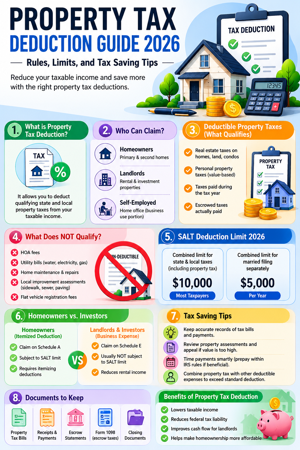 What Is a Property Tax Deduction
