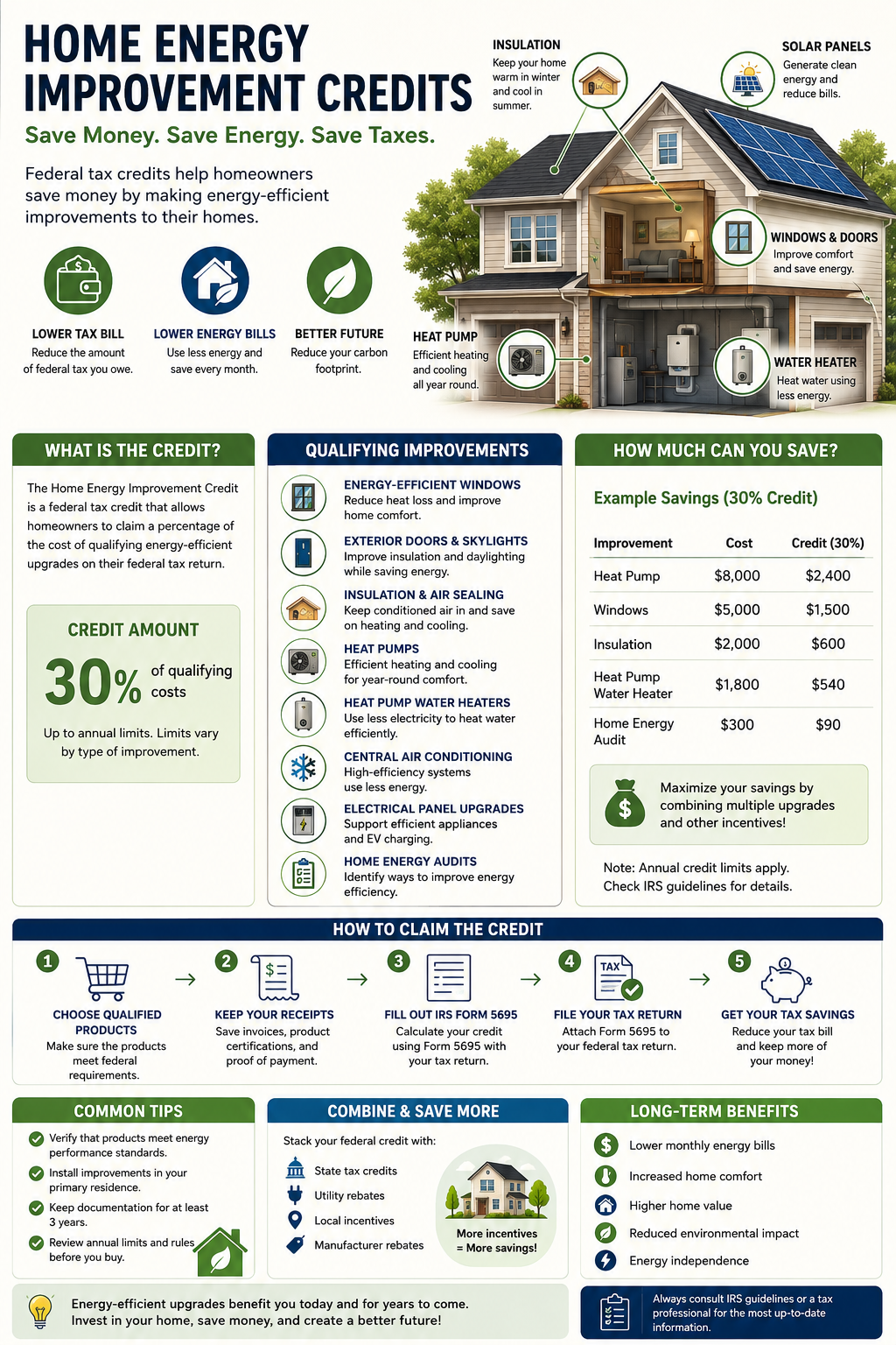 What Are Home Energy Improvement Credits