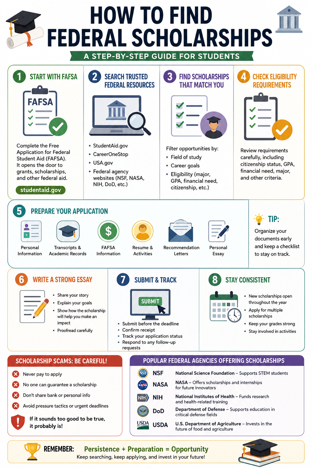 What Are Federal Scholarships