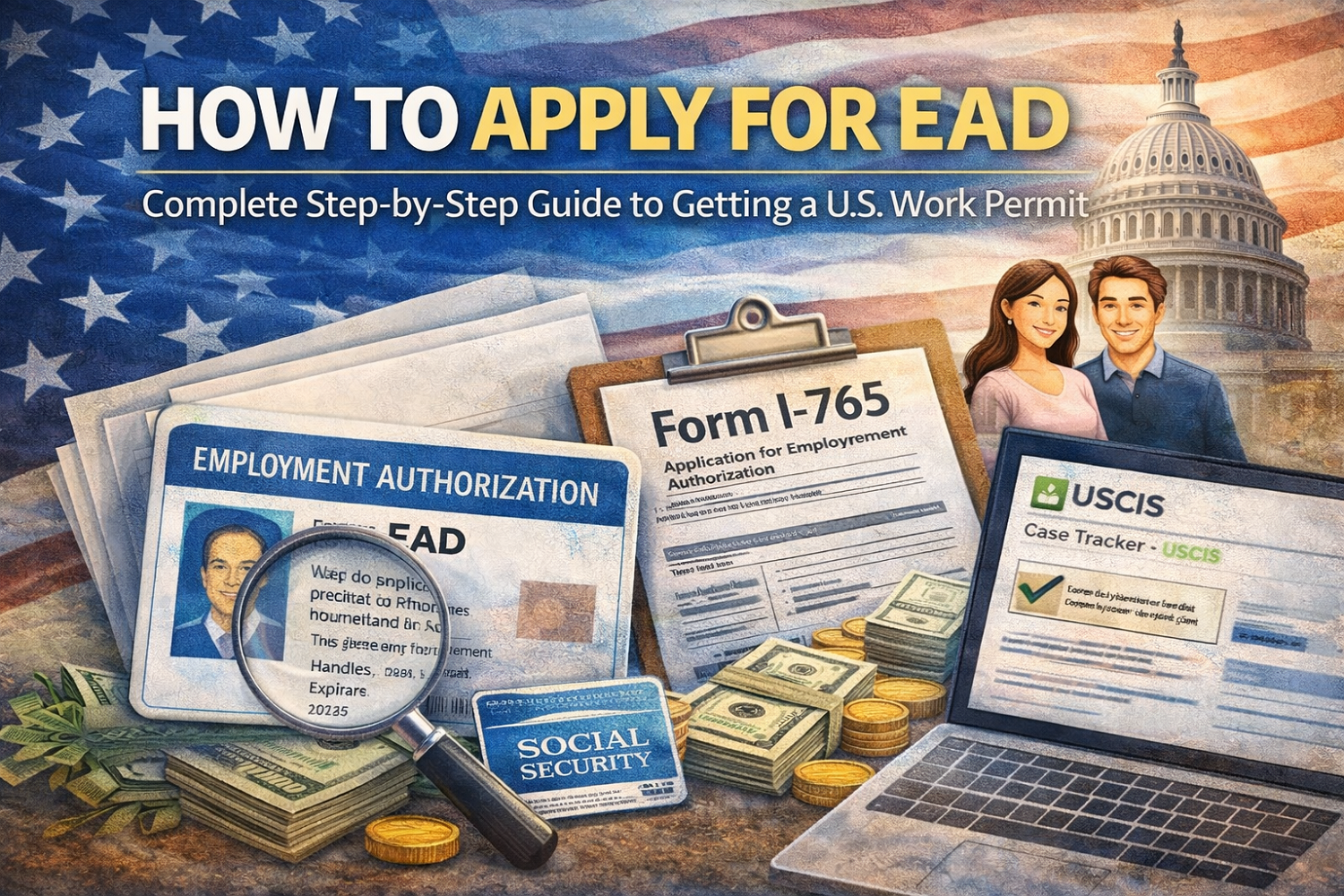Universal Ead Form.pdf How to Apply for an EAD (Form I-765) Full USCIS Work Permit Guide 2026
