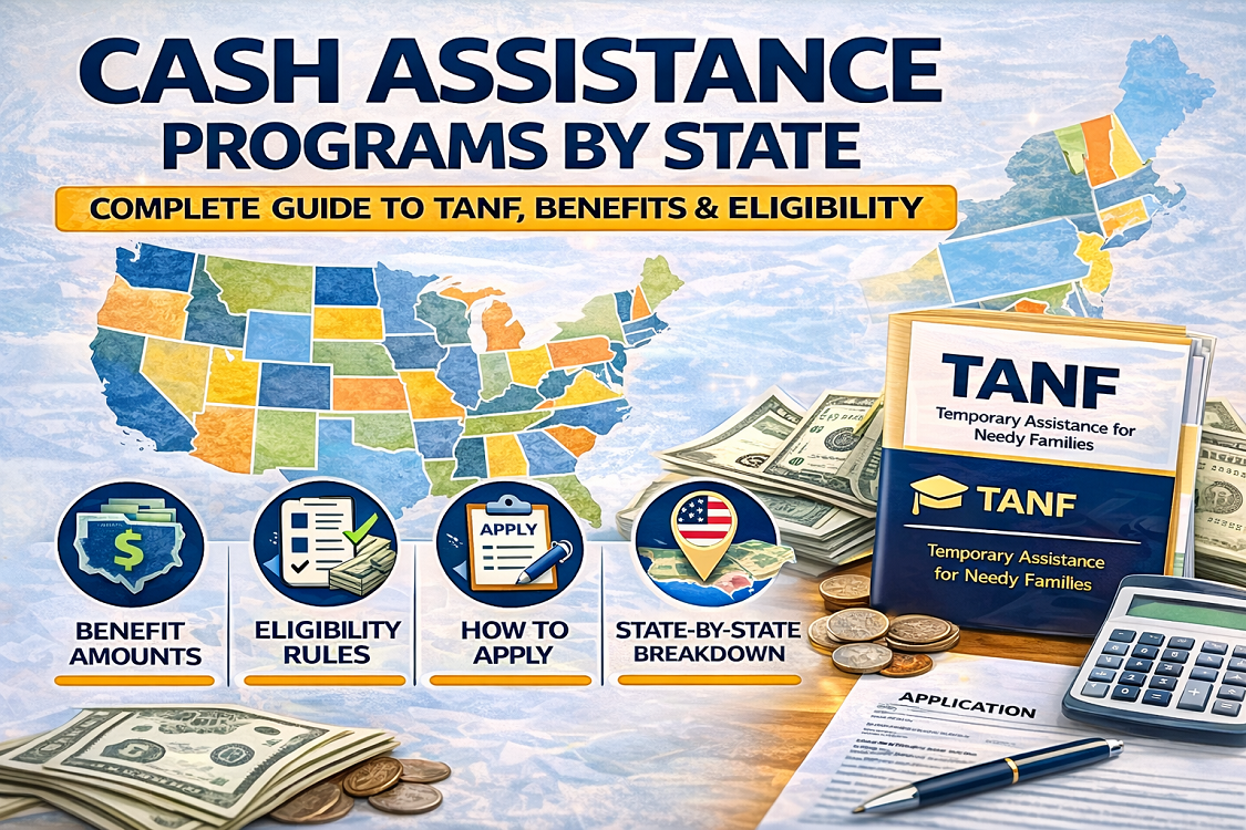Important State Programs Cash Assistance Programs by State: Complete Guide to TANF Benefits and ...