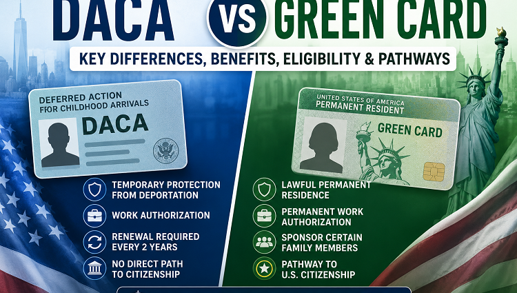 DACA vs Green Card